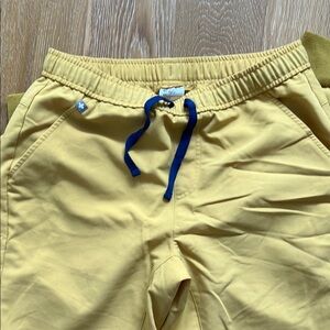 Figs men gold/yellow Tansen Jogger scrubs Medium